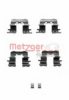 METZGER 109-1290 Accessory Kit, disc brake pads